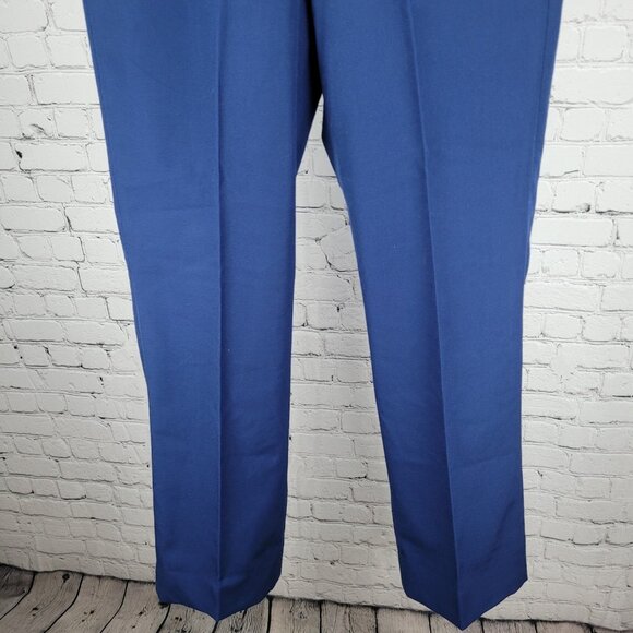 Defense Logistics Agency Marine Corps Blue Wool Blend Trousers Pants 29R (29x31) - Picture 6 of 14